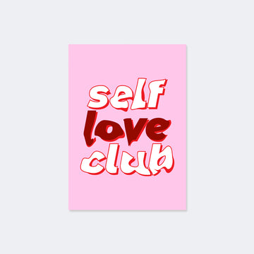 Self Love Club Poster