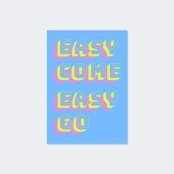 Easy Come Easy Go Poster