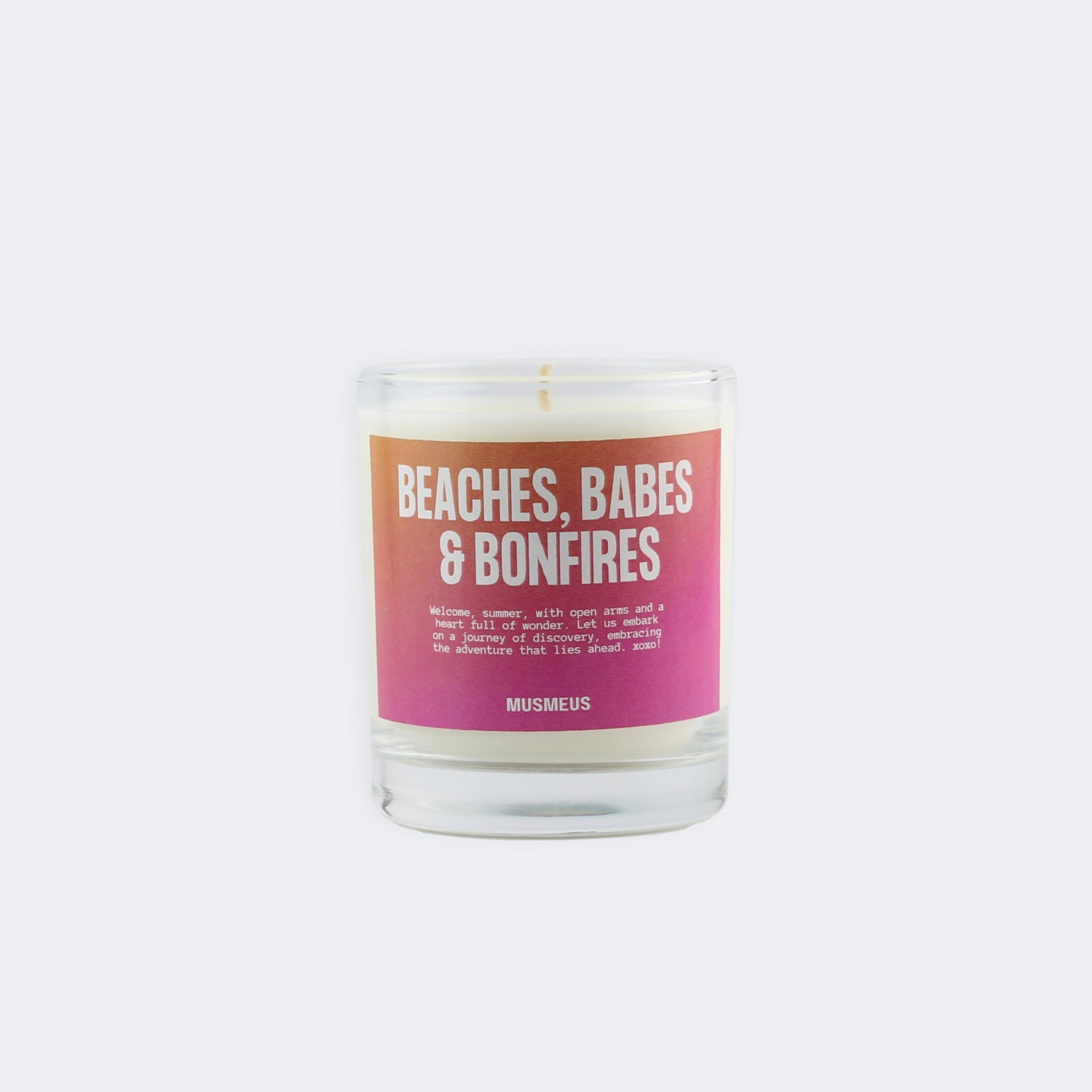 Beaches, Babes & Bonfires Soy Wax Scented Candle