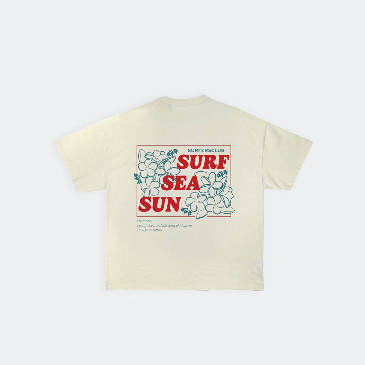 Surfersclub Surf-Sea-Sun Oversized T-Shirt
