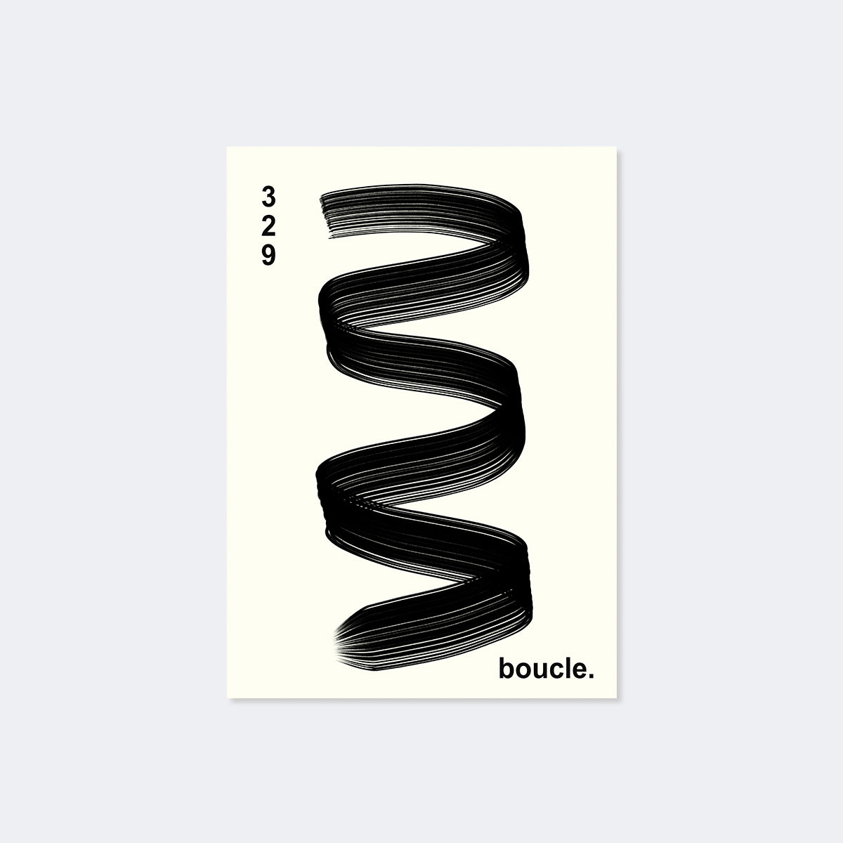 329 Boucle Poster
