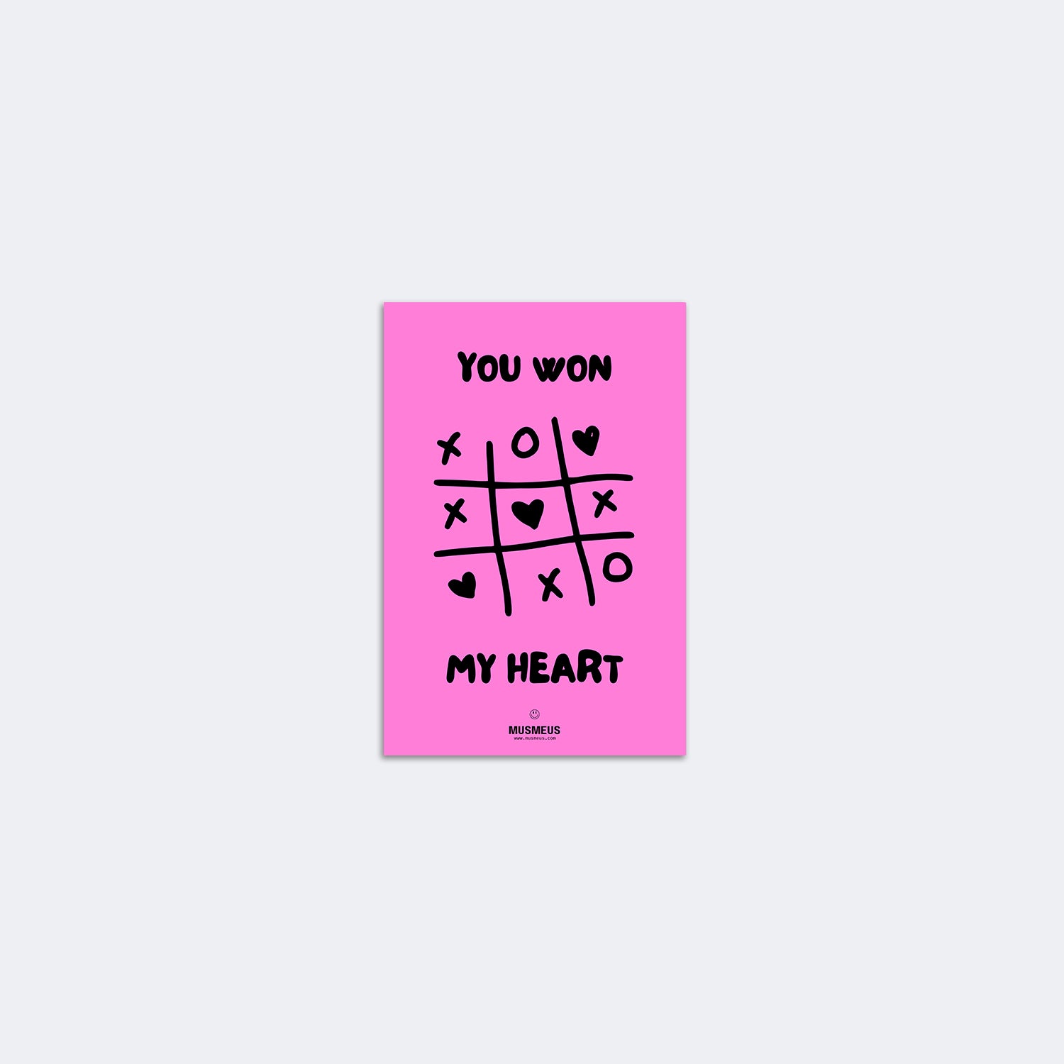Gift Card: You Won My Heart