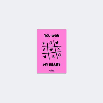 Gift Card: You Won My Heart