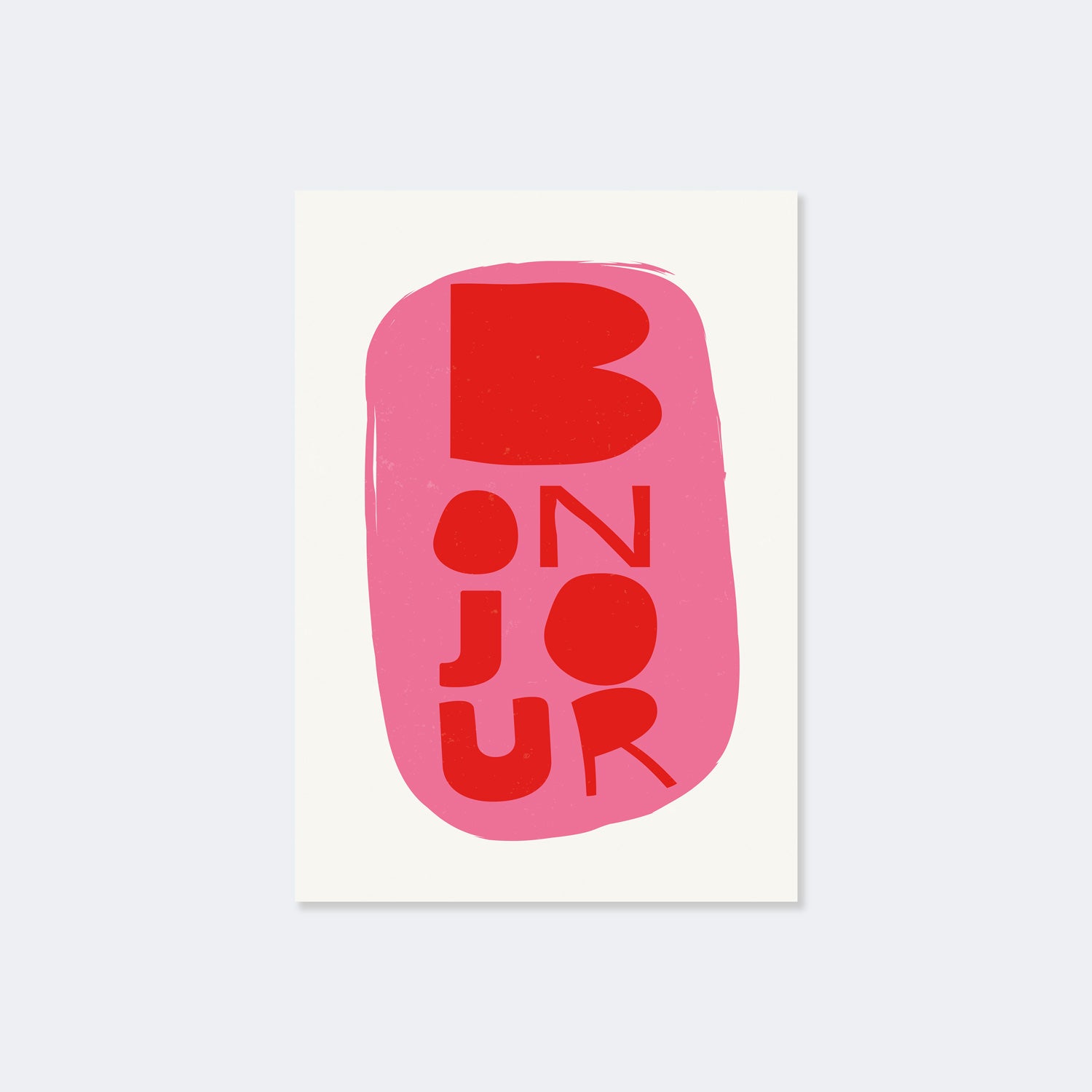 Pinky Bonjour Poster